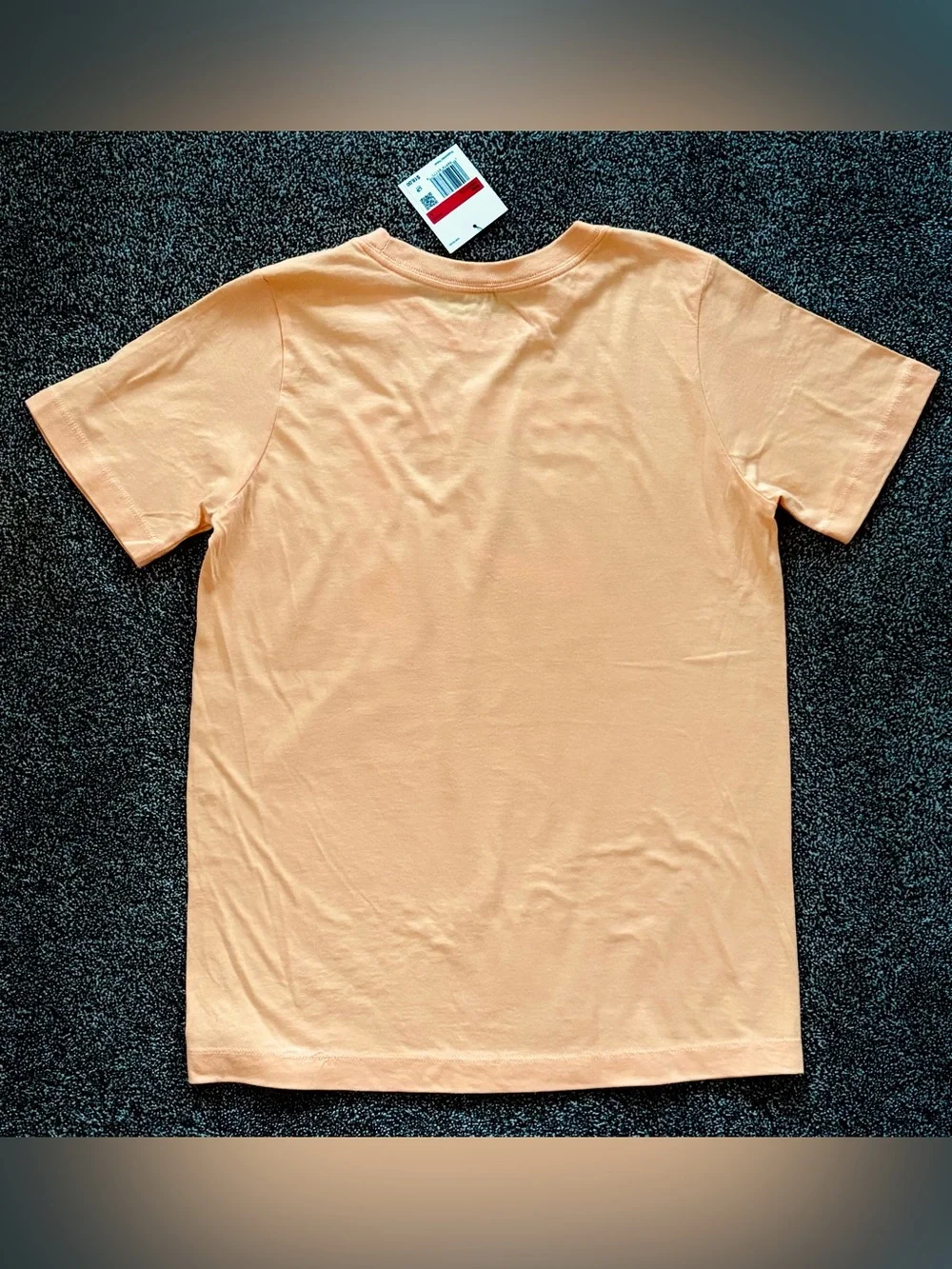 Nike Peach Short Sleeve Tee | White 'Have A Nike Day' Graphic | *NWT | LG |